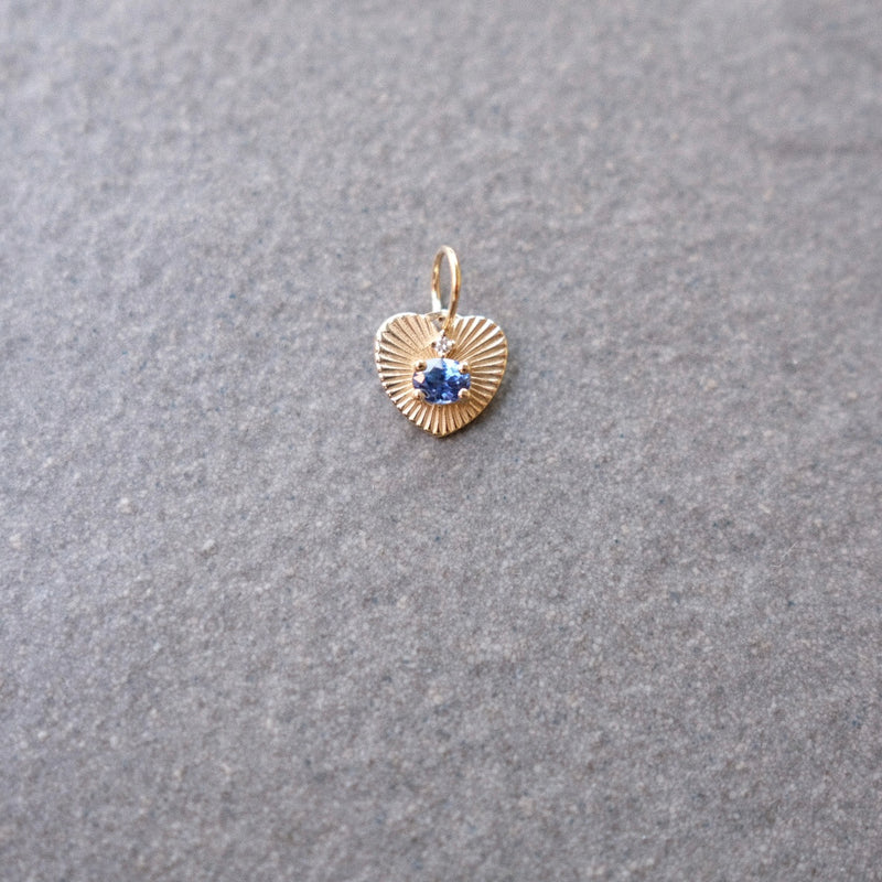 LoveLight with Blue Sapphire and Diamond - Petite